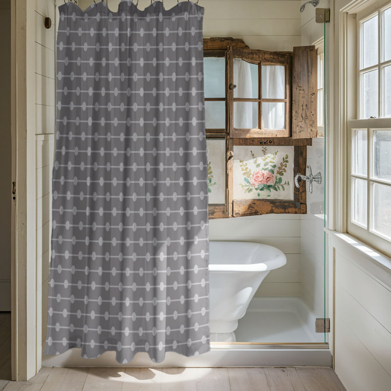 Rideau de douche Neutral Warmth - Premium, H 74 po x l 71 po