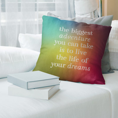 Housse de coussin en lin "la plus grande"