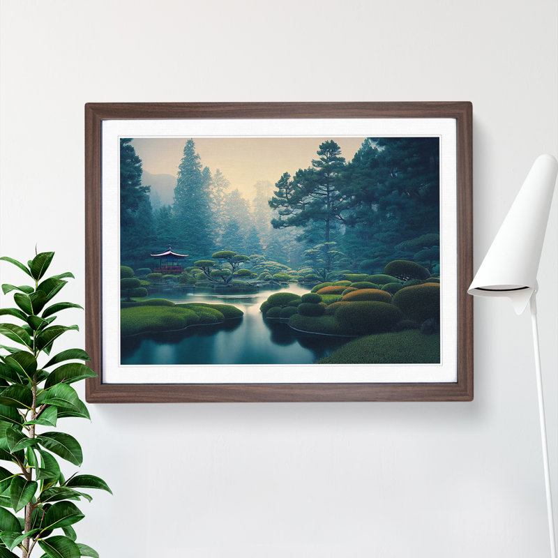 Glowing Forest - Framed Print