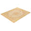 Tapis beige noué à la main de conception unique 8 pi 2 po x 10 pi 5 po Keller