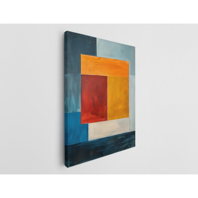 Modern Minimalist Painting Fine Art Canvas Print