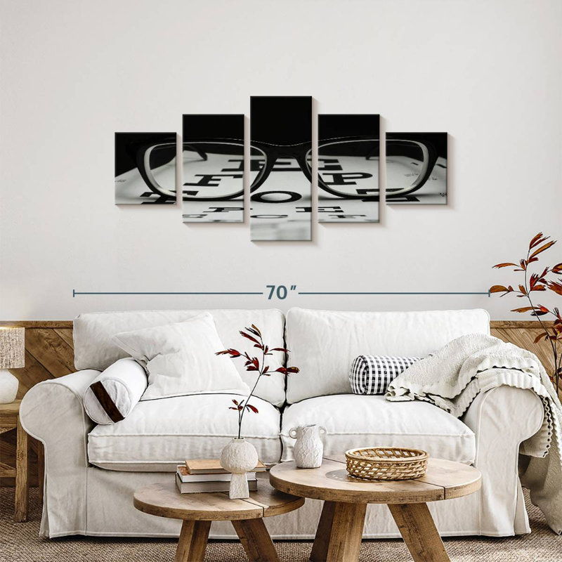 Eyeglass Vision, 24" H x 55" W