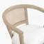 Chaise avec accoudoirs de salle à manger (ensemble de 2)