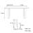 Simple white rectangular rock dining table set-106445864