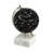 Decorative Constellation Globe, Black, White Marble Base, 12 Inch