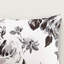 Lit simple / simple TG - édredon floral, traitement anti-odeur, édredon simple et coussin floral, doux, odeur