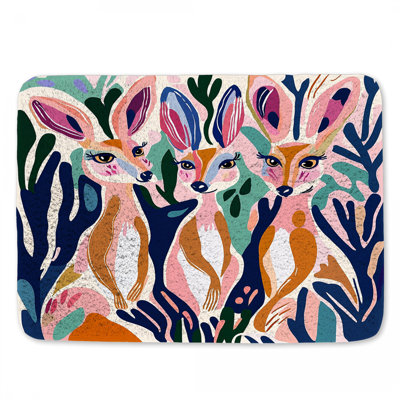 Tapis de bain Kangaroo Trio Wildlife