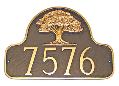 1-Line Lawn Address Sign