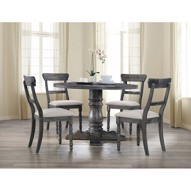 Round Dining Table With Pedestal Base