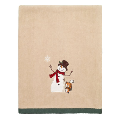 Burglind 100% Cotton Waffle Bath Towel