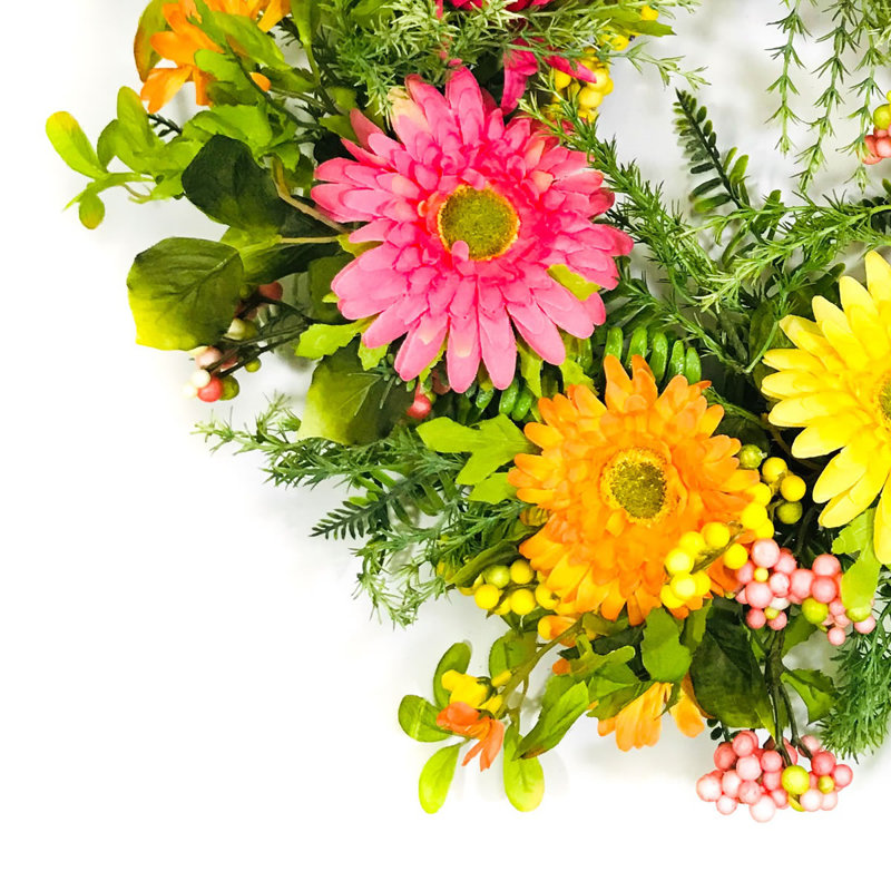 Faux Polyester 24'' Wreath