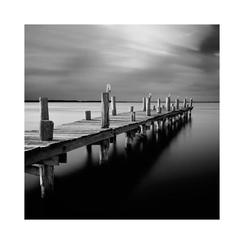 Time 1 Piece Wrapped Canvas Wall Art, 45.72 cm H x 45.72 cm W x 3.175 cm D