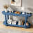 Modern Minimalist Ash Veneer Entryway Table with Oval Desktop for Foyer, Hallway, Living Room & Study-2044806711