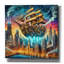 «Steam Punk Ship In Chicago» par Rey Klimt, art mural sur toile-310440737
