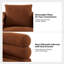 Fauteuil demi-tonneau pivotant moderne avec un coussin décoratif Lanel (ensemble de 2)-101632081