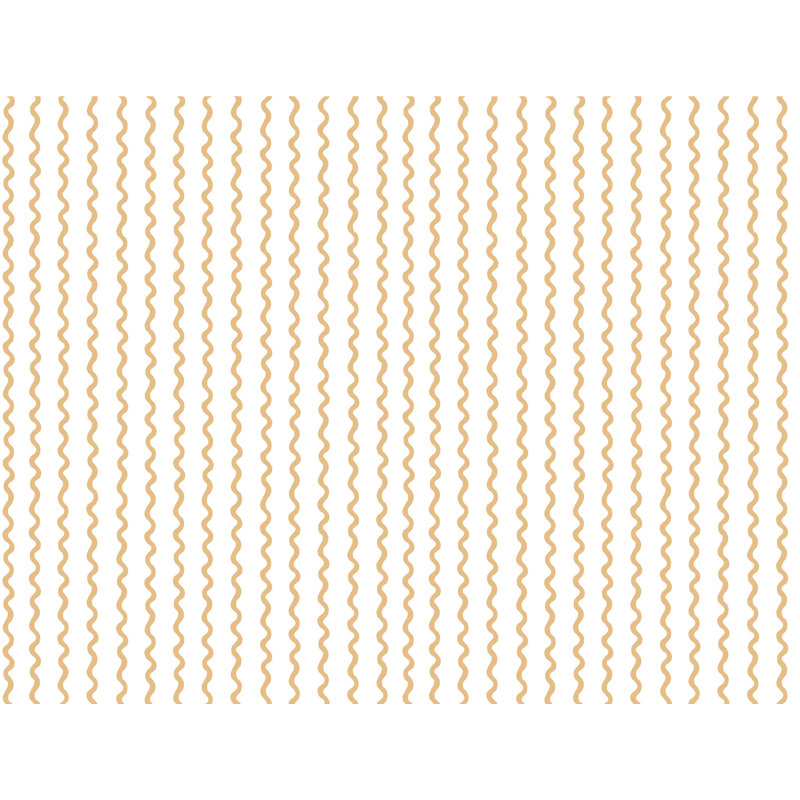 Papier peint Rickrack, Or