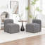 Fauteuil d'appoint rembourré sans accoudoirs-384627645