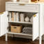 Commode décorative arquée moderne, armoire d'appoint avec tiroir et portes, buffet pour le salon-206735342