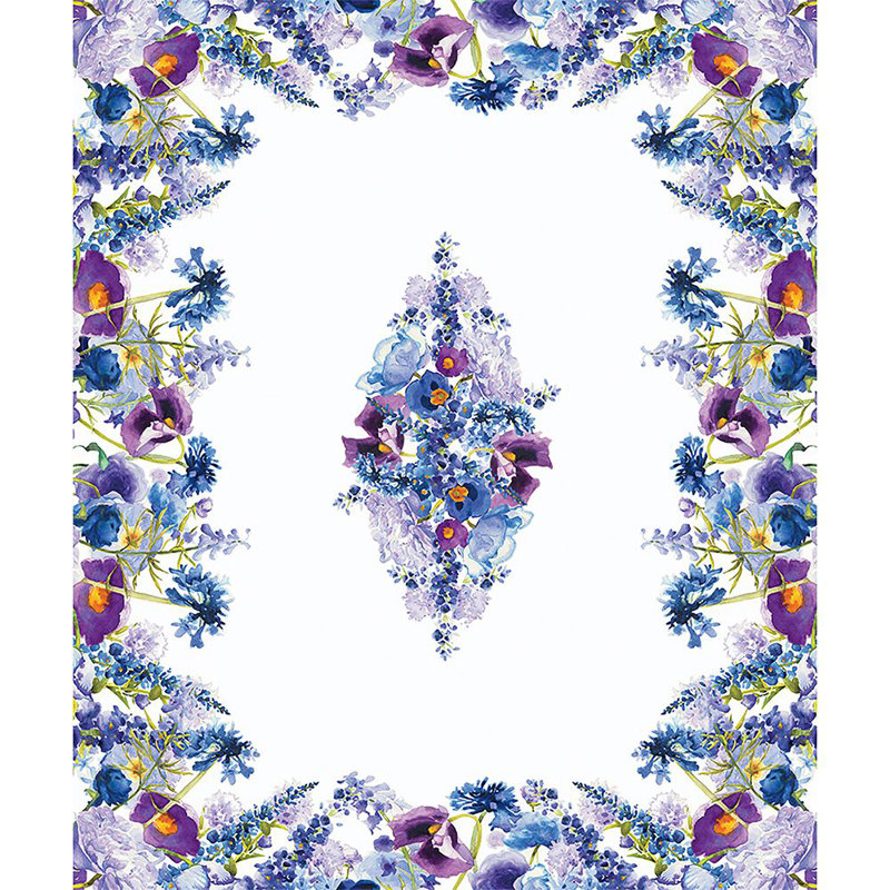 Nappe Wild Garden, 70 po x 84 po