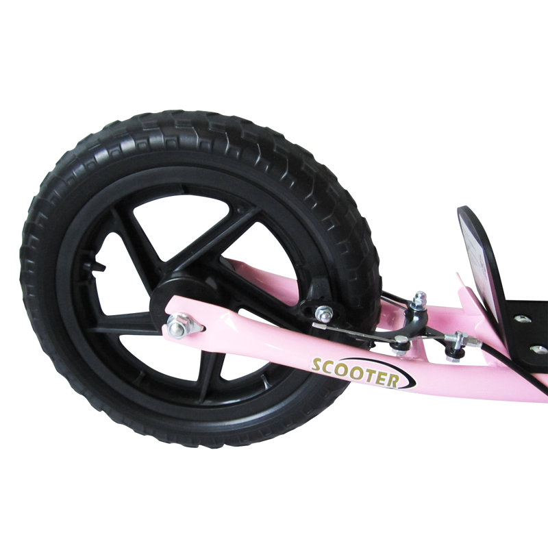 Novinger Isabelle & Max Kids Scooter with Adjustable Handlebar for Age 5-12 Years, Pink