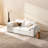 81" Loveseat Cloud Couch, Deep Oversized Sectional Sofas, 2 Seater White Couch