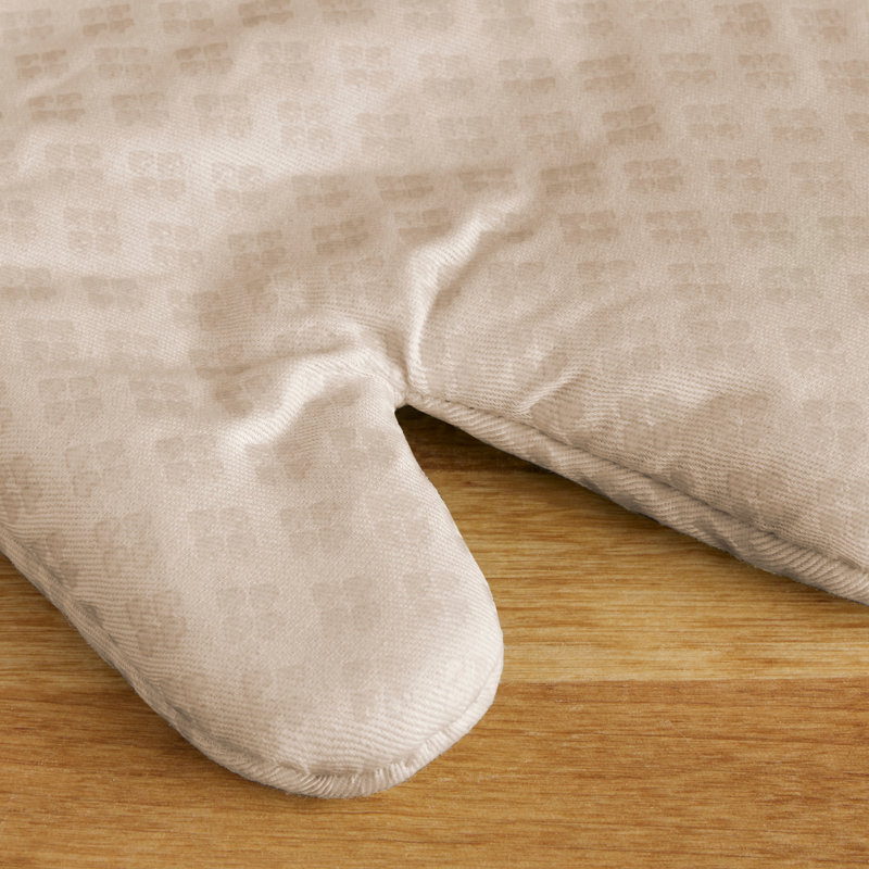 KitchenAid Asteroid Solid Textured Oven Mitt, Tan