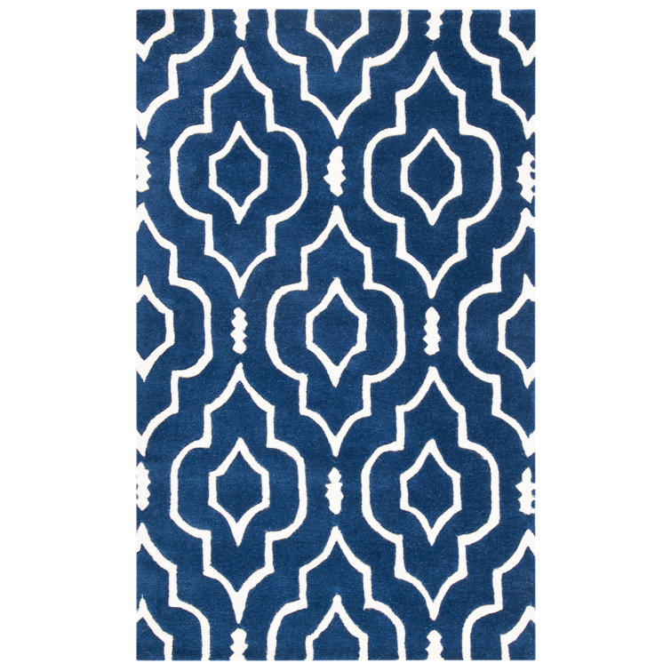 Carolene Hand Tufted Wool Geometric Rug