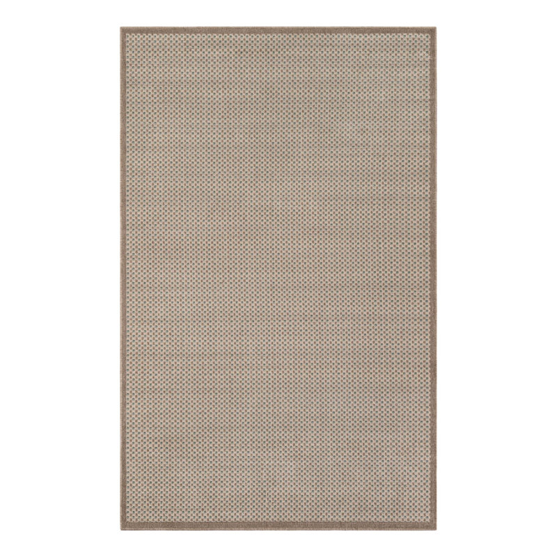 Gourlie Indoor/Outdoor Area Rug, Rectangle 5'1" x 8'