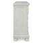 Commode Robbinsdale blanc antique avec 7 tiroirs