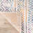 Geometric Multi Color Pink/Yellow/Ivory Area Rug-817857878