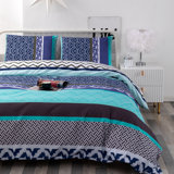 Wblanket Jersey Knit Geometric Shapes Duvet Cover Set