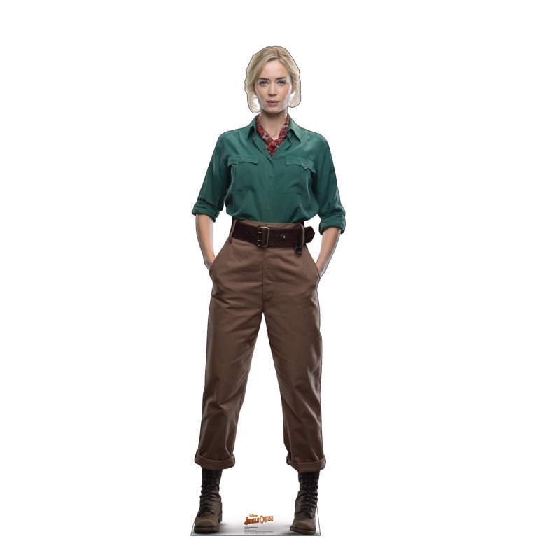 68'' Disney Jungle Cruise Dr. Lily Houghton Cardboard Cutout