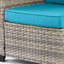 Ensemble de conversation de patio 10 pièces avec table de foyer au propane de 55 000 BTU, canapé modulaire en osier, 2 repose-pieds et table basse-1693599436