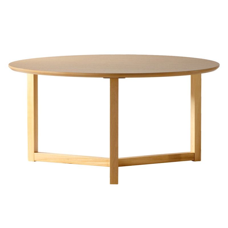 Chittick Cross Legs Coffee Table, Brown