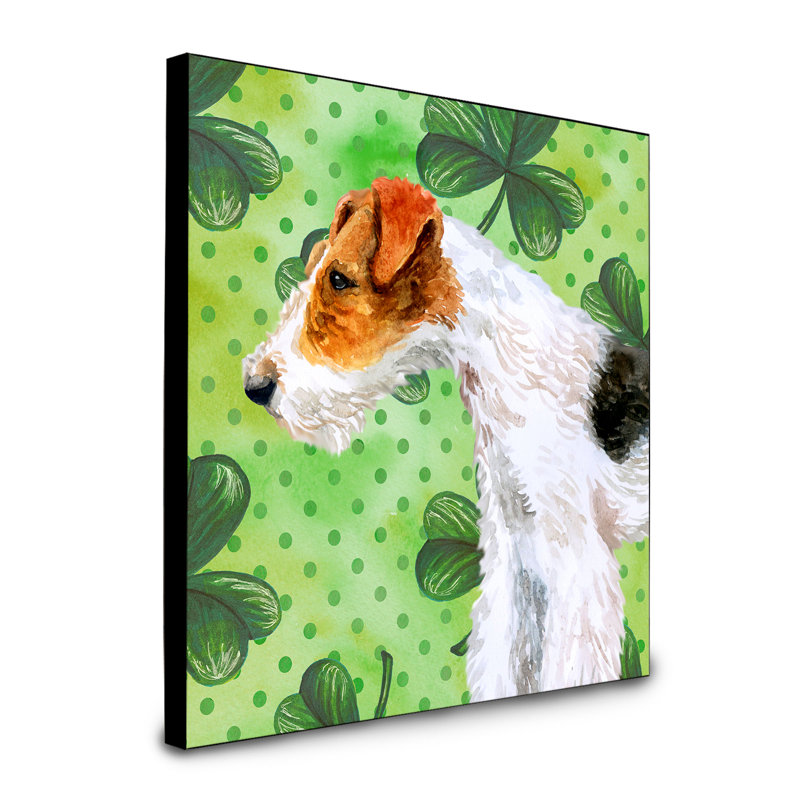 Panneau mural d’art Ibiza, Fox-terrier