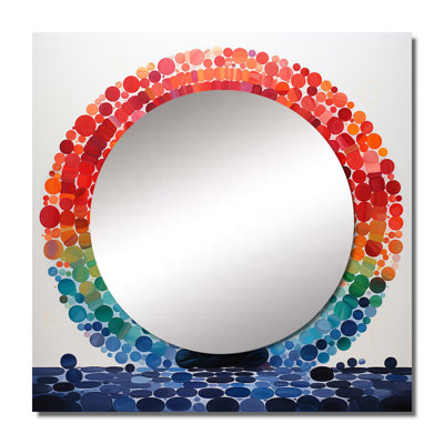 Nychelle - Abstract Large Square Mirror For Wall Art Decor