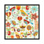Folk Birds, impression sur toile tendue-19756908-74880153