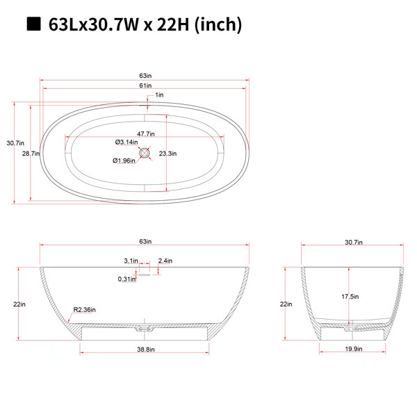 Dimensions du produit