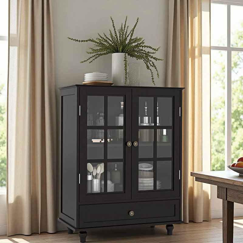 Buffet 28,02 po, Noir