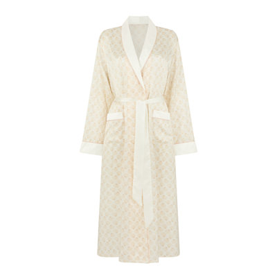 Silk Dressing Gown Seashell