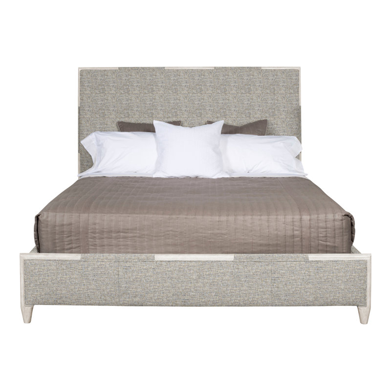 Chatfield By Thom Filicia Solid Wood Bed, Impala Storm, Queen, Casa Blanca