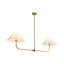 Luminaire suspendu pour îlot de cuisine 2 lumières Kelsey-501084717