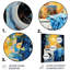 Blue And Yellow Laundry Day  Detergent IV - Laundry Metal Wall Art-101154900