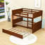 Full Over Full Bunk Bed With Twin Trundle And Ladder-1883269106