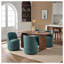 Chaise demi-tonneau pivotante Mid-Century-181002367