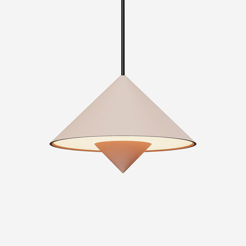 Jai Pendant Light, 11'' H x 9.84'' W x 9.84'' D, Black, Blossom