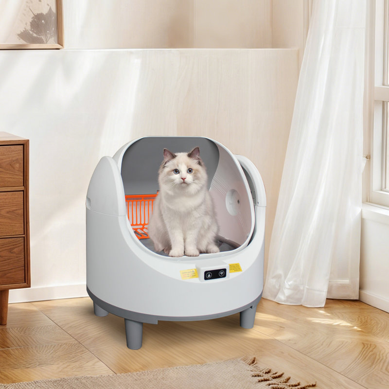 Self Cleaning Cat Litter Box, App Control, With Smart Odor Control System