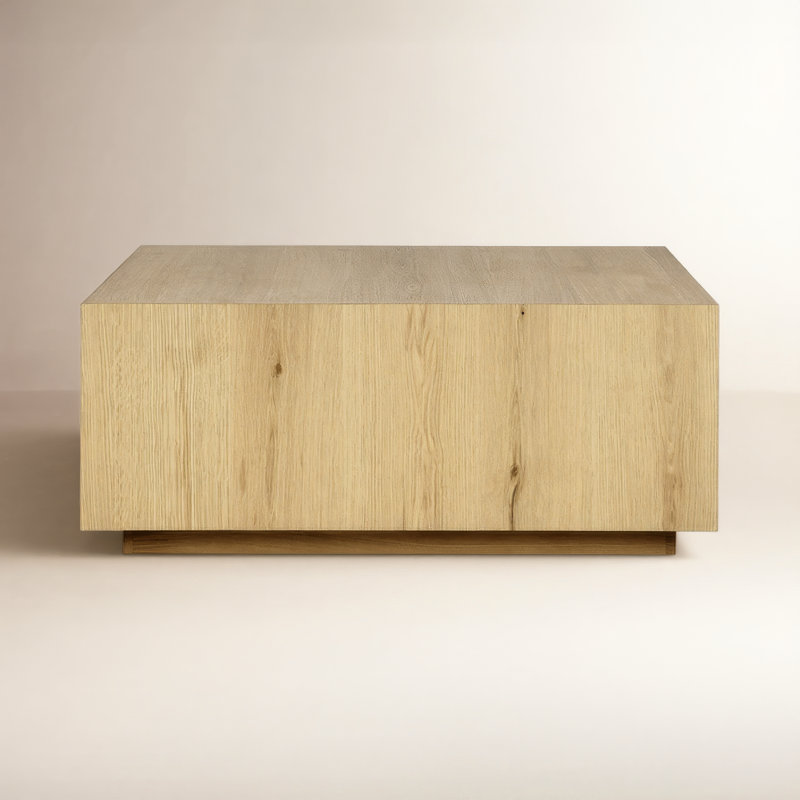 Layne 42" Square Coffee Table, Natural