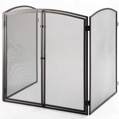 Trussell 193cm x 61cm Iron Spark Screen