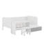 Lit de jour simple avec tablettes et bureau-482843270